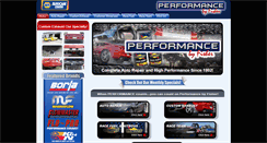 Desktop Screenshot of performancebyfisher.com